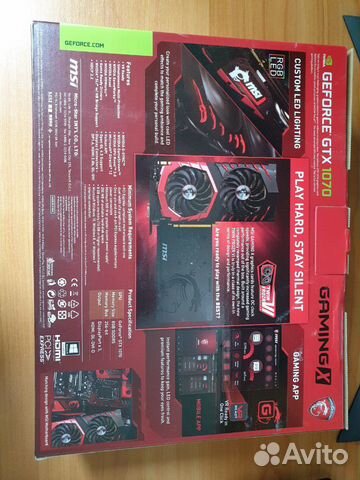 Видеокарта Gtx 1070 Видеокарта Gtx 1070