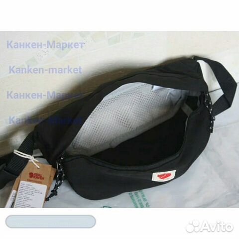 Сумка на пояс Fjallraven Kanken Medium black