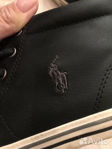 Кеды Ralph Lauren чёрные оригинал Кеды Ralph Lauren чёрные оригинал