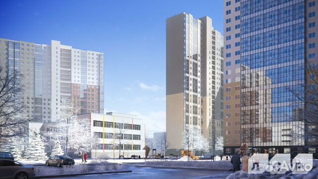 1-к квартира, 32.4 м², 12/25 эт.