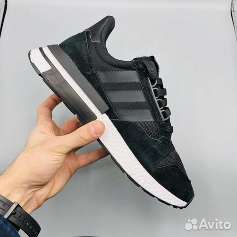 Кроссовки Adidas ZX 500 черные Кроссовки Adidas ZX 500 черные