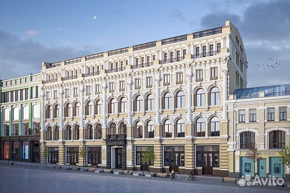 Своб. планировка, 183 м², 4/6 эт.