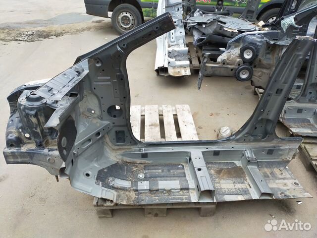 Порог правый со стойками Hyundai Solaris Порог правый со стойками Hyundai Solaris