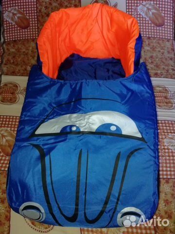 Матрасик-пенал на санки