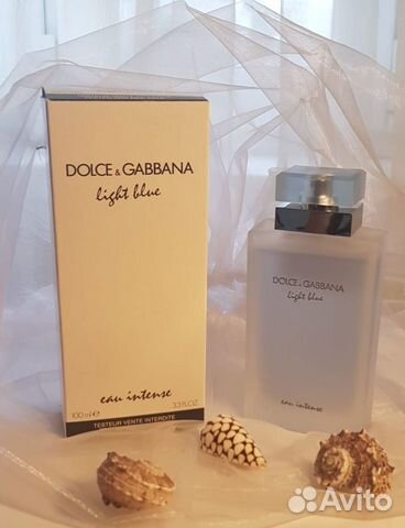 dolce gabbana light blue intense 100 ml