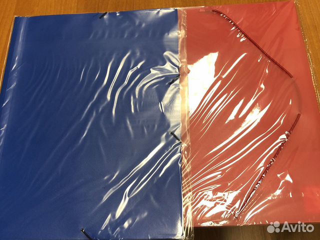 Папка пластиковая на резинке