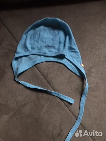 Шапка детская чепчик 9-12 мес поддева термобелье