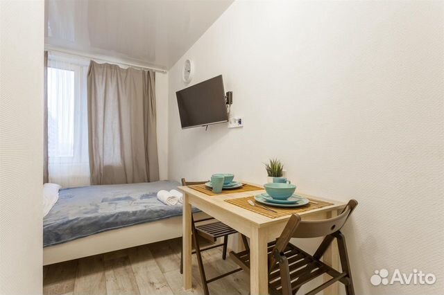 

Квартира-студия, 14 м², 1 кровать