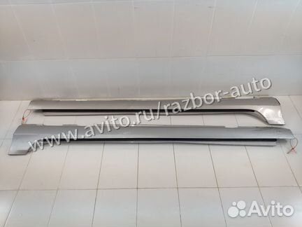 Накладки на пороги Volvo S60 2010+