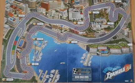 Настольная игра Формула Д (Formula D)