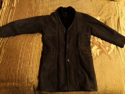 Мужская натуральная дубленка