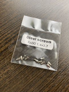 Винты для часов Rado (на заднюю крышку)