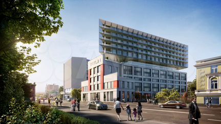 1-к апартаменты, 57.5 м², 8/12 эт.