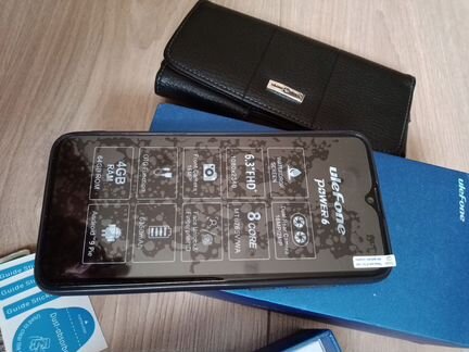 Смартфон Ulefone Power 6 красный с акб 6350 мАч