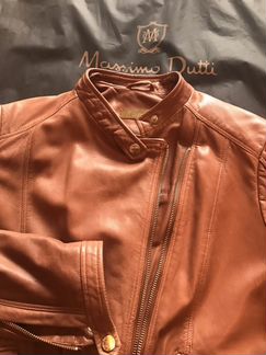 Кожаная куртка Massimo Dutti