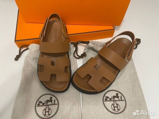 Шлепки сандали hermes 37 оригинал купить в Москве | Личные вещи | Авито