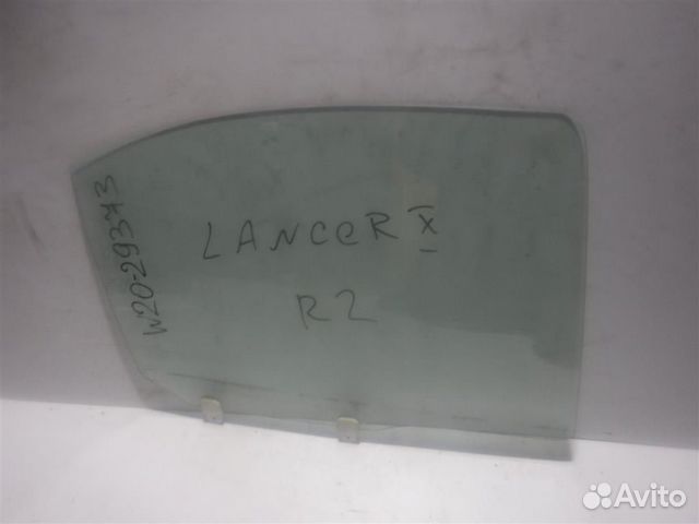 Стекло двери задней правой Mitsubishi Lancer 10
