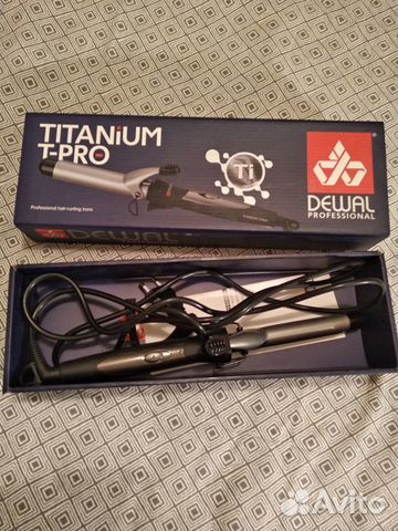 Плойка для волос TitaniumT Pro (19 мм) dewal 03-19