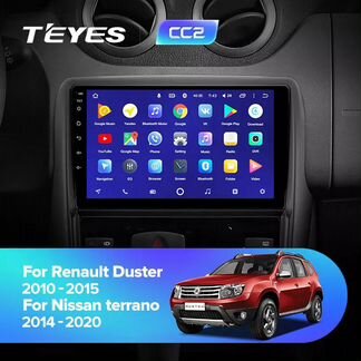 Магнитола Teyes Nissan Terrano 2014+ CC2 plus