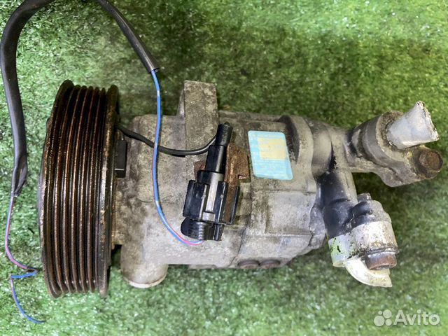 Компрессор кондиционера QG15DE Nissan Sunny FNB15