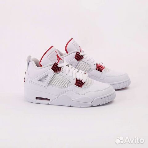 Nike air jordan 4 retro metallic red