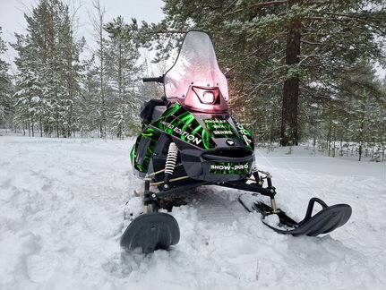 Снегоход promax SRX-650 PRO Зелено-черный