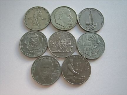 Юбилейные монеты СССР (1965-1991) России (с 1991)