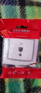 Розетка телефонная Lezard