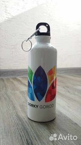 Бутылка металлическая Горки Город