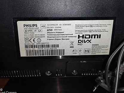 Philips 32pfl6087t/12 3D Smart LED TV