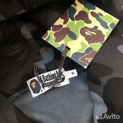 Зип худи bape shark