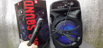 Колонка Speaker Портативная Микрофон Fm Подсветка