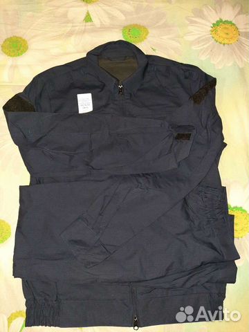 Офисная форма синяя