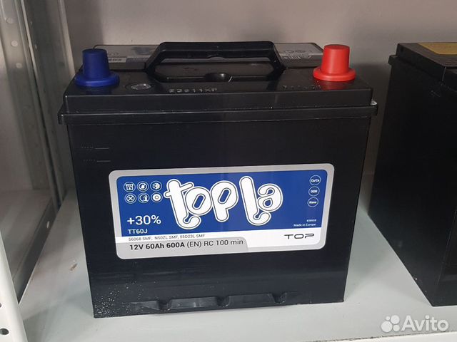 Topla 60Ah Aзия 600А с доставкой