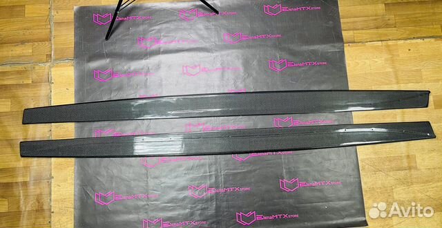 Лезвия BMW M4 F82 стиль 3D, карбон