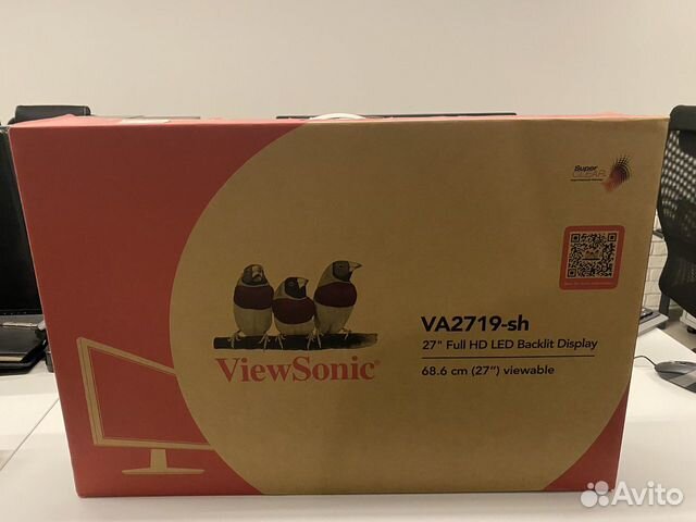 Монитор viewsonic va2719sh обзор