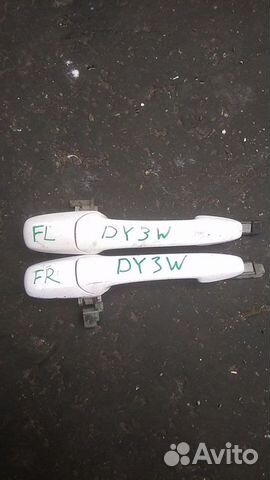 Ручка двери внешняя задняя левая mazda demio, 2 DY