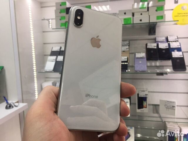 iPhone X 64Gb Silver есть обмен