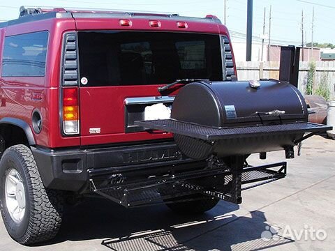 Гриль смокер на фаркоп