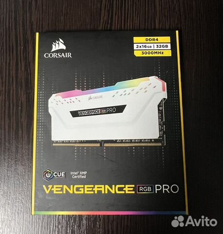 Комплект Corsair Vengeance RGB PRO DDR4 32gb