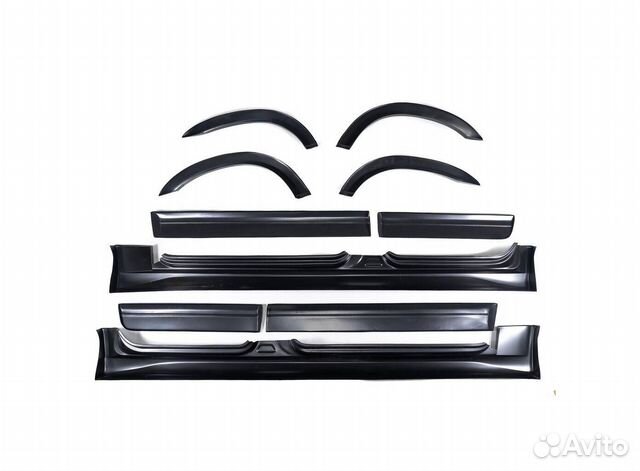 Накладки на двери, пороги и арки ваз 2109, 21099