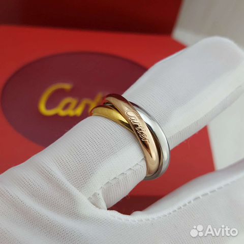 Кольцо Cartier Trinity