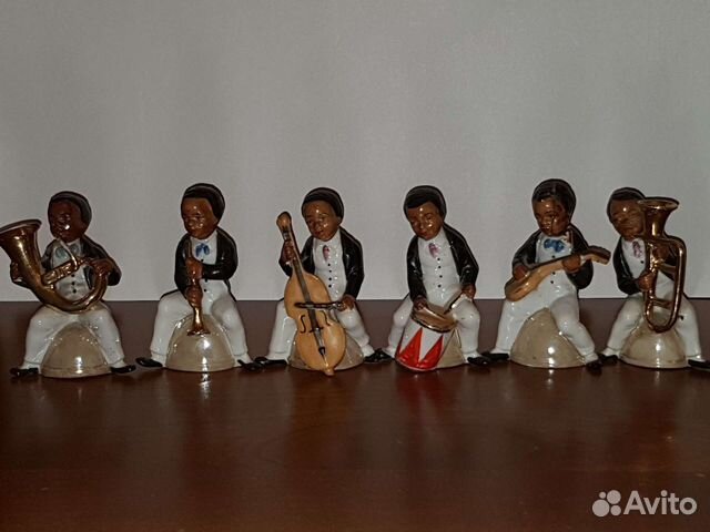 Музыканты фарфоровые статуэтки купить в Москве | Хобби и отдых | Авито