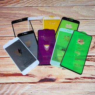 Защитные Стёкла Пленки Гидрогелевая Карбоновая