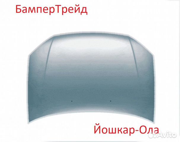 Капот на Лада Калину 1118 Цвет Ледяной