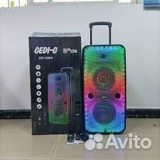 Напольная блютуз колонка gedi-G GD-2808