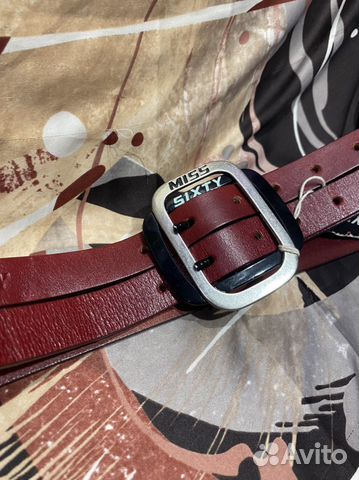 Ремень женский кожаный Miss sixty
