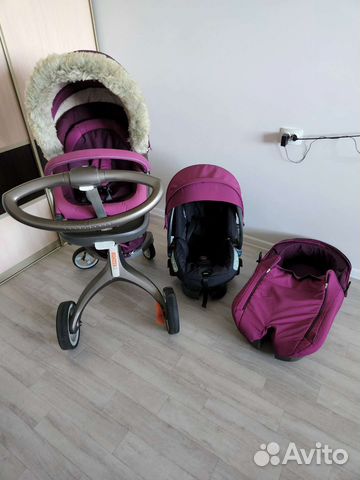 Коляска stokke xplory 3 в 1