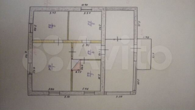 Дом 52 м² на участке 15 сот.