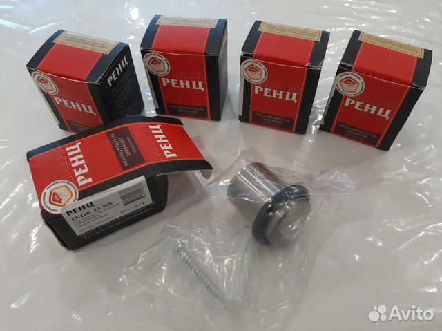 Дверные ограничители Ренц inds 33 SN никель мат